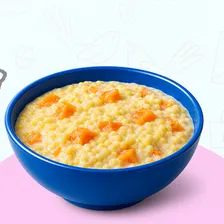 Пшенная каша на молоке с тыквой